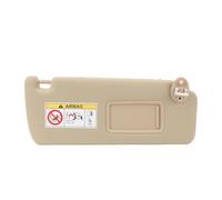 Parasol delantero beige de repuesto compatible con Toyota Land Cruiser Prado (2010-2023, volante a la izquierda)(Right)