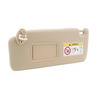 Parasol Delantero Beige para Toyota Land Cruiser Prado (2010-2023, Volante a la Izquierda) Piezas(Right)