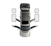 Parasol Delantero Coche para Skoda para Yeti 5L 2009-2017 Protector Solar Parasoles Parabrisas Visera Anti-UV Persianas Solares Cubierta Interior Piezas Automóvil(Rear Windows)