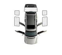 Parasol Delantero Coche para Skoda para Yeti 5L 2009-2017 Protector Solar Parasoles Parabrisas Visera Anti-UV Persianas Solares Cubierta Interior Piezas Automóvil(Rear Sunshades)