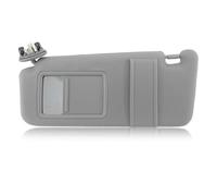 Parasol Delantero Derecho Izquierdo con Techo corredizo y Gris Claro para Toyota Camry 2007-2011, Aurion Gris, repuestos para Coche 2008-2010 (Negro Izquierdo)