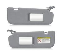 Parasol delantero for coche compatible con Hyundai Elantra 2011, 2012, 2014, 2013 y 2015, for lado izquierdo, conductor y derecho del pasajero.(Gray 1 Pair)