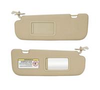 Parasol delantero for coche compatible con Hyundai Elantra 2011, 2012, 2014, 2013 y 2015, for lado izquierdo, conductor y derecho del pasajero.(Beige 1 Pair)