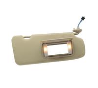 Parasol delantero for coche con luz, compatible con Honda CRV 2017, 2018, 2019, 2020, 2021 y 2022, 83280-TG7-A12ZB y 83230-TLA-A12ZA.(Beige Right)