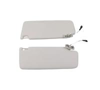 Parasol electrostático Parasol Delantero para Coche con Espejo de Maquillaje Gris 5GG857551 5GG857552 para VW Golf 7 Pass B8 CC Instalación