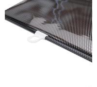 Parasol enrollable para coche, dormitorio, oficina, 40 x 60 cm, cortina de privacidad de malla sintética opaca con 3 ventosas de bloqueo UV para Insta simple