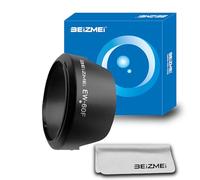 Parasol EW-60C/Accesorio para Objetivos Fotográficos (Rosca de 55mm),Compatible con Objetivos EF-S 18-55mm f/3.5-5.6 y EF 28-80mm f/3.5-5.6 II para EOS 700D + Paño de Limpieza de Lentes