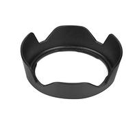 Parasol EW-60CⅡ para Canon Lente EF-S 18-55 Mm F 3.5-5.6 II, Protector de Pantalla para Parasol de Lente de Montura de Cámara, Negro