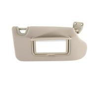 Parasol for coche compatible con Nissan Altima 2013-2018 con placa de cubierta for espejo de cortesía, compatible con bloqueo de luz solar 96401-3TA2A 96400-3TA2A(Beige Right Side)