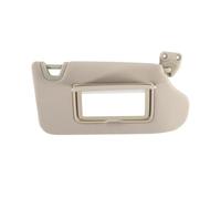 Parasol for coche compatible con Nissan Altima 2013-2018 con placa de cubierta for espejo de cortesía, compatible con bloqueo de luz solar 96401-3TA2A 96400-3TA2A(Beige Right Side)