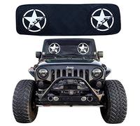Parasol frontal RoRex para Jeep Wrangler JK, TJ, LJ, YJ, cubierta de parabrisas, se adapta a Wrangler 1985-2018, parasol de protección contra el calor