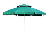 Parasol Garden Double Top Round Patio Umbrella, UV Protection Windproof Outdoor Umbrellas with Vertical Edge, Sun Shelter Gazebo