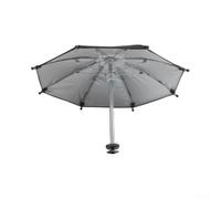 Parasol grande de 50 cm para cámara, soporte de zapata caliente (25 cm) | Marco de plástico robusto, diseño resistente a la intemperie, se adapta a la mayoría de cámaras réflex digitales