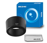 Parasol HB-37 para Objetivo de cámara,Compatible con cámaras Nik y Objetivo AF-S DX Micro-NIKKOR 85mm f/3.5G ED VR + paño de Limpieza para Objetivos (HB-37).