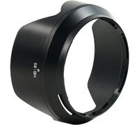 Parasol HB-85 compatible con Nikon Z para lente Z 24-70 mm f/4 S (no para Z 24-70 mm f/2.8 S) ABS rígido negro pétalo