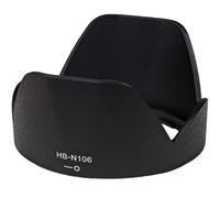 Parasol HB-N106 compatible con Nikon AF-P DX NIKKOR 18-55 mm F3.5-5.6G VR y Nikon 1 Nikkor VR 10-100 mm F/4.5-5.6 (MPIXO)