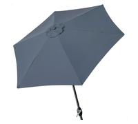 Parasol hexagonal 300 cm color antracita mástil aluminio aktive garden