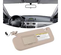 Parasol interior de coche con espejo de maquillaje, conjunto de parasol de coche, reemplazo 852013K010QD para Hyundai Sonata 2006-2008(Left)