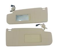 Parasol Interior para Coche para VW para Golf 4 para Jetta para MK4 para Passat para Beetle 1998-2010 para Volkswagen para Skoda para Superb para Seat para Leon Auto(Beige 1 Pair)