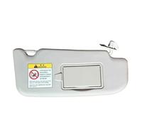 Parasol Interior para Nissan para Qashqai 2008-2015 Visera Interior para Coche con Espejo Conjunto De Visera Frontal Accesorios para Coche Visera Izquierda Derecha(Right Side Grey)