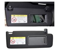 Parasol Interior para Skoda para Superb 2016-2019 K-Car Panel De Visera Frontal con Espejo De Maquillaje Parasol Visera Solar Lado(Black Passenger)