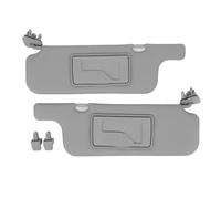 Parasol Interior para Toyota para Corolla E120 E130 2001-2007 Novena Generación LHD Parasol Coche Montaje Bloqueador Solar Espejo ABS Gris Viseras Parasol
