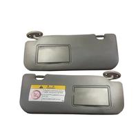 Parasol Interior para Toyota para Vios para Yaris 2014-2022 Visera Delantera Izquierda Derecha Coche Panel Parasol Reemplazo Espejo Maquillaje Viseras Parasol(Grey A Pair)