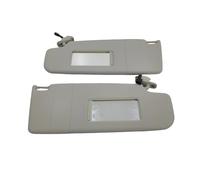 Parasol Interior para VW para Skoda para Superb para Seat para Leon 1998 1999-2010 Panel Parasol Delantero Visera Izquierda Derecha(Gray Left and Right)