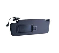 Parasol Izquierdo Y Derecho Con Espejo Para VW Para Golf 7 SportsVan Para Jetta MK7 Para T-Cross Para Passat B8 CC, Para E-Golf Para T-Roc 5GG857551 Parasol Para Parabrisas(Negro,Izquierda)