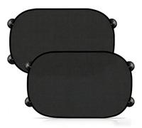Parasol Lateral Coche Ventanas Protector para Volvo EM90 2024-2026, Solar Rayos UV Aislamiento Térmico Malla Transpirable con Ventosas Fáciles - 51x31cm