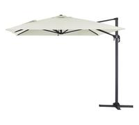 Parasol lateral de jardín en aluminio - sun 4- rectangular- 3 x 4 m - crudo