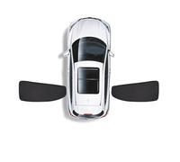 Sombrilla de coche para Tesla para el modelo Y 2017 18 19 20 21 22 23 2024 Parabrisas protector solar protector delantero ventana lateral privacidad sombreado ciego niños coche(trasero 2PCS)