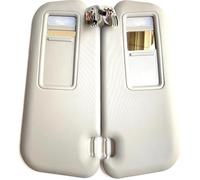 Parasol Lateral Visera Solar 5DAO 69320 5DAO 69270 Para 6 2006-2010 Para 3 2006-2013 Para GG Para GH Parasol Para Coche Espejo Maquillaje(Beige Left and Right)