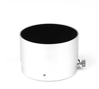 Parasol LH-61F compatible con Olympus Zuiko ED 75 mm 1:1.8 Parasol Plata LH-61 F