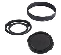 Parasol LH-X10 + Adaptador de Filtro + Tapa de Lente, for Fujifilm X10 X20 X30 Metal 52mm