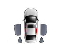 Parasol Magnético Para Ford Para Everest U375 2015-2022, Marco De Cortina Para Parabrisas Delantero, Red Para Ventana Trasera.(4 piezas traseras)