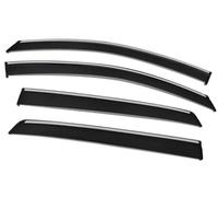 Parasol para automóvil, XEBRAD Protector contra la Lluvia y el Sol for Visera de Ventana de Coche, for VW, for Golf, 7 MK7 2014 2015 2016 2017 2018 2019 Deflector Lateral de Lluvia y Sol