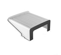 Parasol para cámara CCTV ABS y protector de lluvia - Cubierta de seguridad resistente a la intemperie para modelos Hikvision, Nest-, Ring, Arlo- Dome - Compacto 27 x 26 x 3.75 pulgadas (blanco)