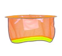 Parasol para Casco de Seguridad Ala Ancha y Cubierta | Tela, Protección UV y Cuello Cubierto, para Obra y Mantenimiento, Compatible Cascos y Sombreros