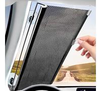 Parasol para Coche,Cortinilla Enrollable con Protección UV Pequeños,Desmontable,Accesorio de Coche,Persiana Enrollable con Ventosa Estor Enrollable Opaco Sin Taladrar,para Baño Oficina Coche