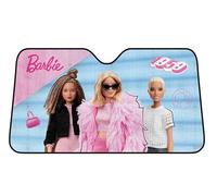 Parasol para Coche de tamaño 130 x 70 cm Barbie con protección Rayos UV más del 97%