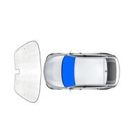 Parasol para Coche para 911 para Carrera 2 Dr Convertible 2012-2019 Parasol para Ventana de Coche Cubiertas de Viseras Anti-UV(1pcs Front)