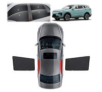 Parasol para Coche para Jetour Shanhai L7 2024 2025 2026,Parasol Coche Lateral Magnétic,para Boquear los Rayos UV y el Calor Protege del Sol,Rear Window 2PCS