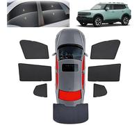 Parasol para Coche para Jetour Shanhai T1 2024 2025 2026,Parasol Coche Lateral Magnétic,para Boquear los Rayos UV y el Calor Protege del Sol,Full Set 7PCS