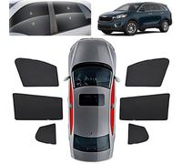 Parasol para Coche para KIA Sorento 2015 2016 2017 2018 2019,Parasol Coche Lateral Magnétic,para Boquear los Rayos UV y el Calor Protege del Sol,Side Window 6PCS