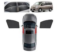 Parasol para Coche para Nissan Serena 2005 2006 2007 2008 2009,Parasol Coche Lateral Magnétic,para Boquear los Rayos UV y el Calor Protege del Sol,Front Window 2PCS