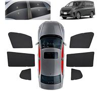 Parasol para Coche para Nissan Serena 2023 2024 2025 2026,Parasol Coche Lateral Magnétic,para Boquear los Rayos UV y el Calor Protege del Sol,Side Window 6PCS