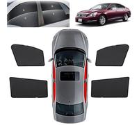 Parasol para Coche para Nissan TEANA 2008 2009 2010 2011 2012,Parasol Coche Lateral Magnétic,para Boquear los Rayos UV y el Calor Protege del Sol,Side Window 4PCS