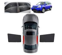 Parasol para Coche para Nissan X-Trail 2008 2009 2010 2011 2012 2013,Parasol Coche Lateral Magnétic,para Boquear los Rayos UV y el Calor Protege del Sol,Rear Window 2PCS