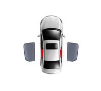 Parasol para Coche para Serie 2 para F45 2013-2021 para 218i 220i Parasol para Coche Cortina para Parabrisas Delantero Parasol para Ventana Trasera Lateral Parabrisas Paraguas(2PCS Rear)